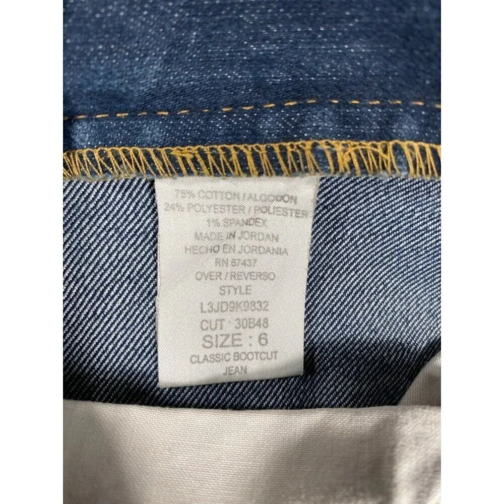 Ralph Lauren Polo Jeans Co. Women's Classic Bootcut Denim | Size 6